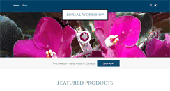 Desktop Screenshot of borealworkshop.com