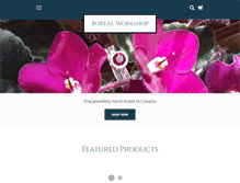 Tablet Screenshot of borealworkshop.com